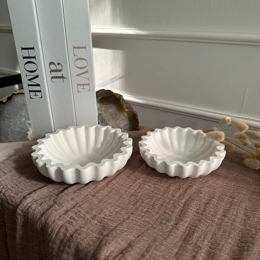 Shell Bowl – Handgemachte Muschelschale · Design-Schale in Small & Large