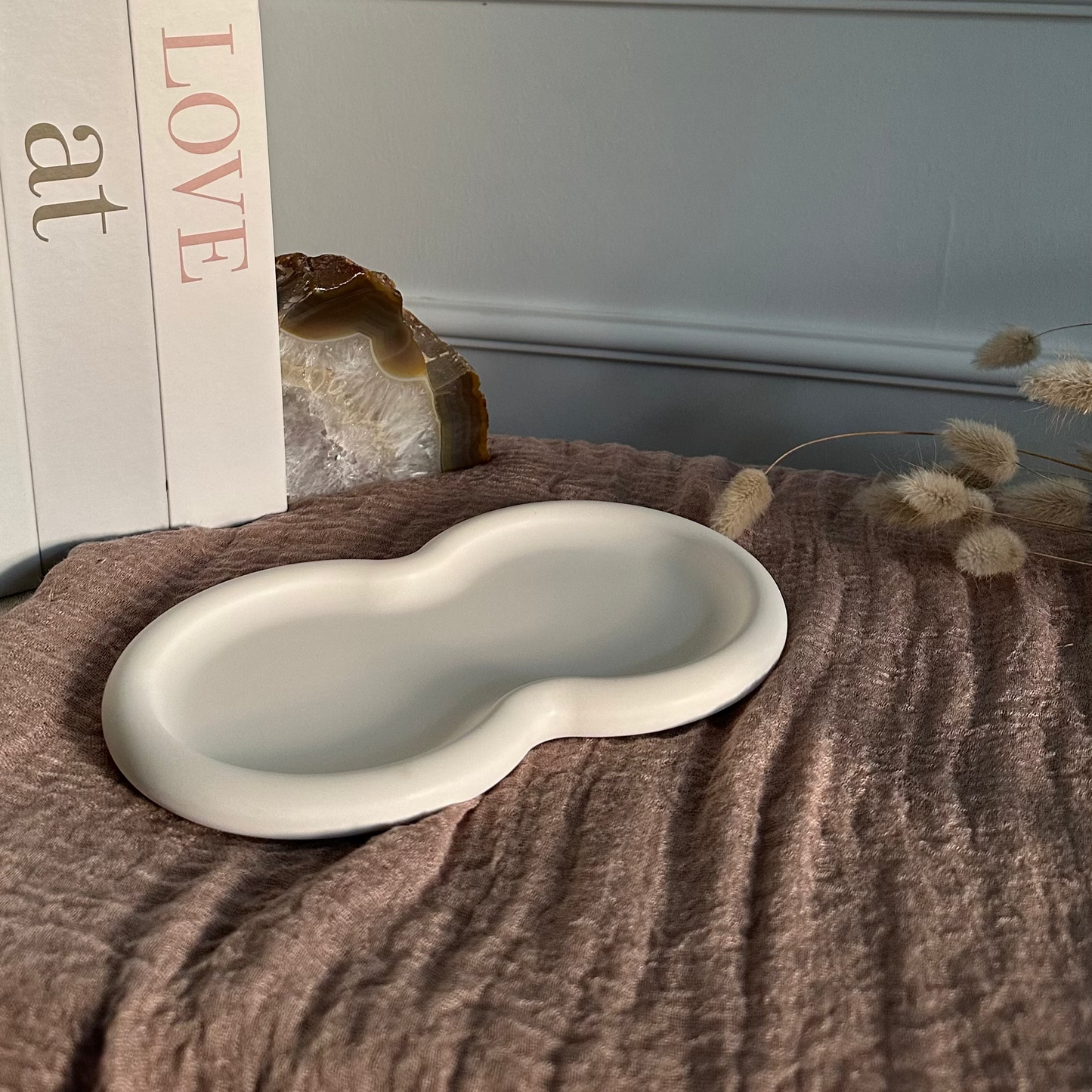 Clouds Duo · Clouds Trio – Design-Tablett · Handgemachtes Interior-Highlight