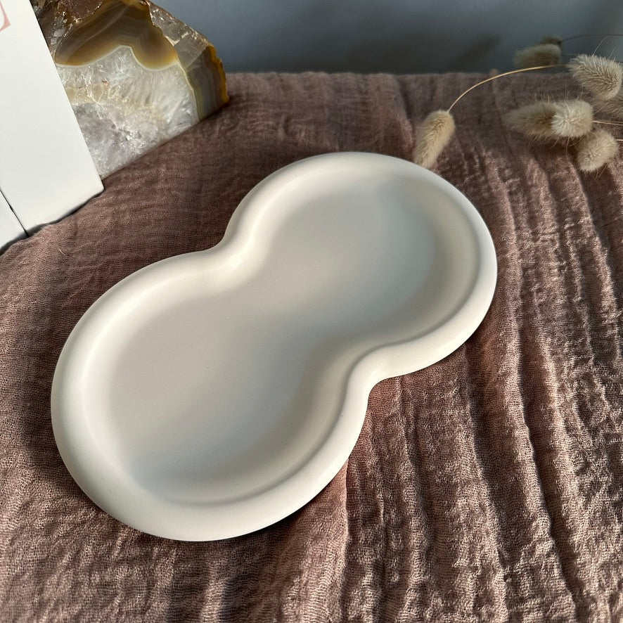 Clouds Duo · Clouds Trio – Design-Tablett · Handgemachtes Interior-Highlight