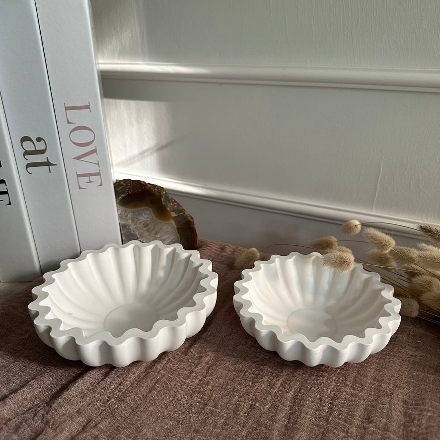 Shell Bowl – Handgemachte Muschelschale · Design-Schale in Small & Large