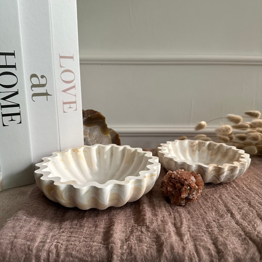 Shell Bowl – Handgemachte Muschelschale · Design-Schale in Small & Large