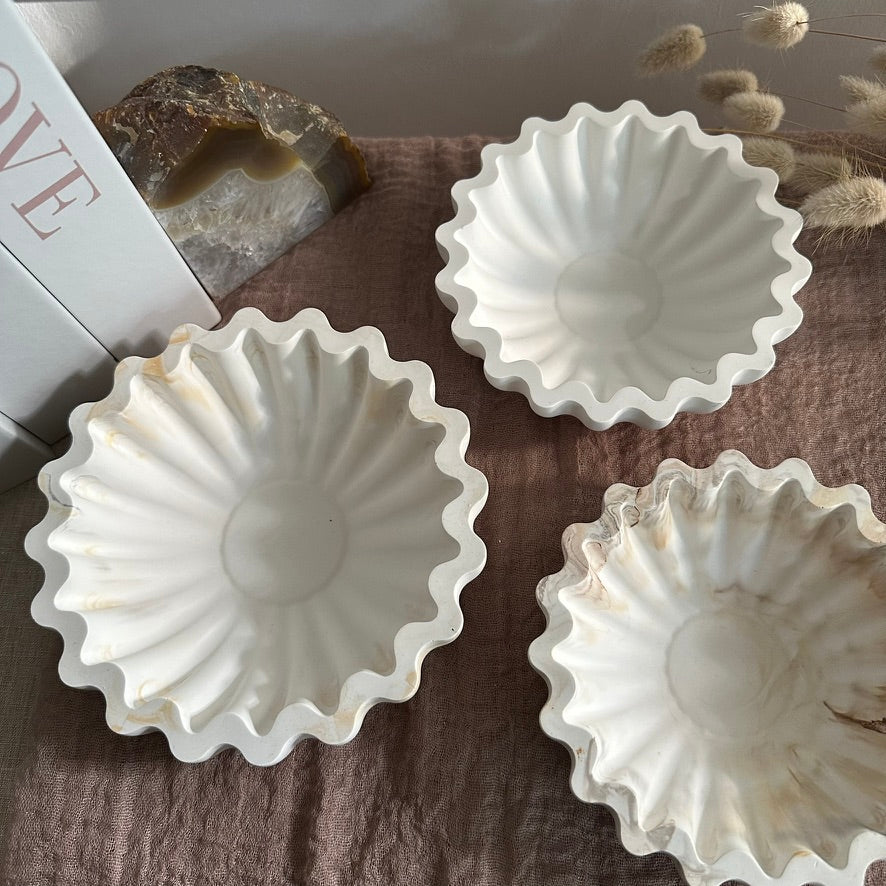 Shell Bowl – Handgemachte Muschelschale · Design-Schale in Small & Large