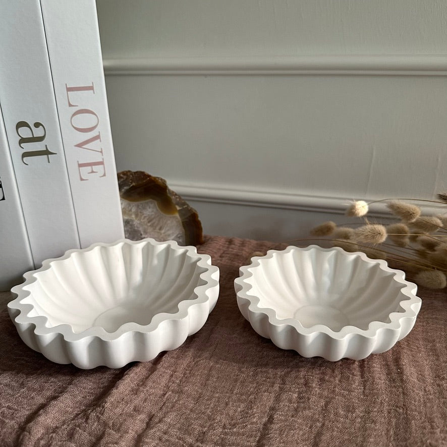 Shell Bowl – Handgemachte Muschelschale · Design-Schale in Small & Large
