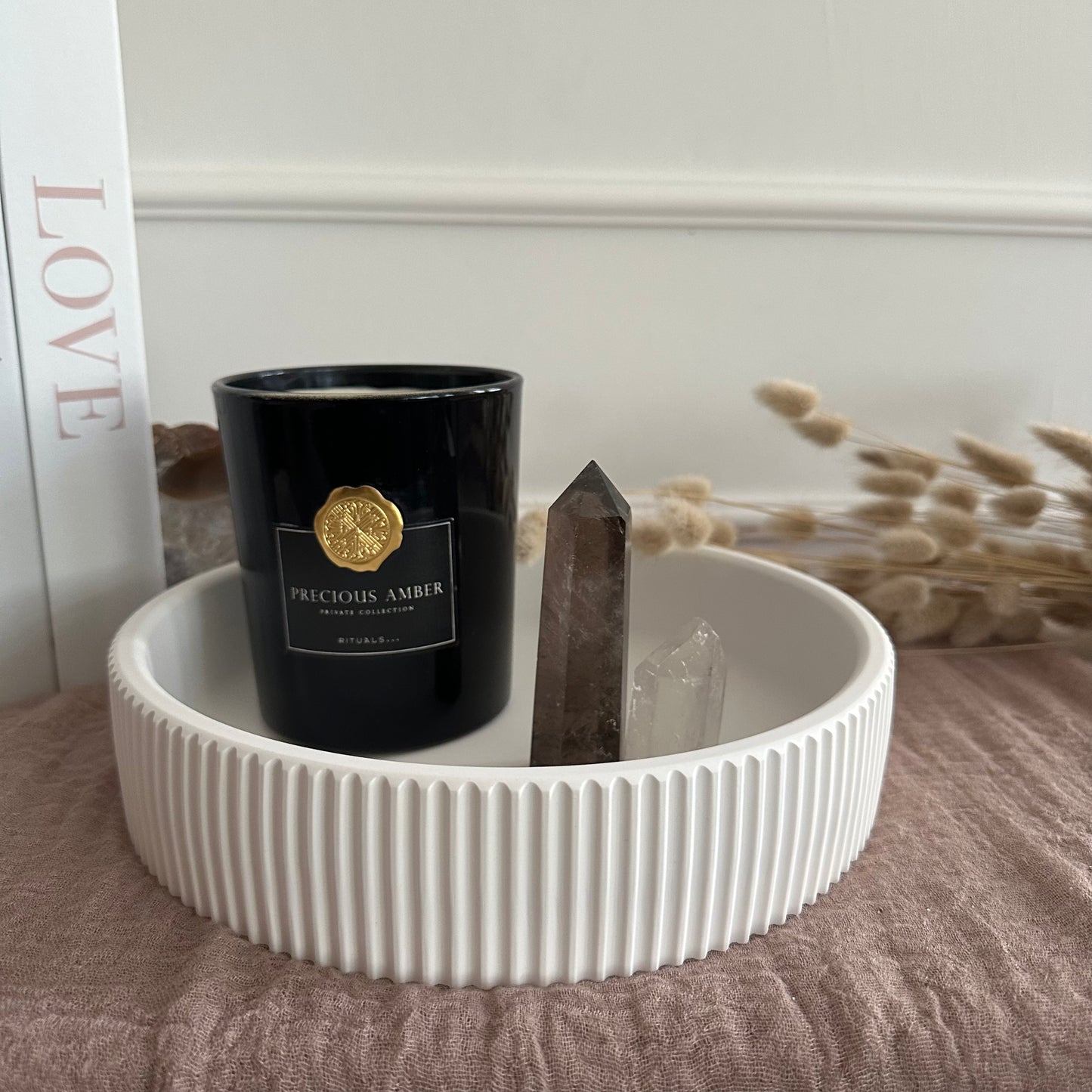 Linea – Geriffeltes Tablett (Low & High) · Handgemacht