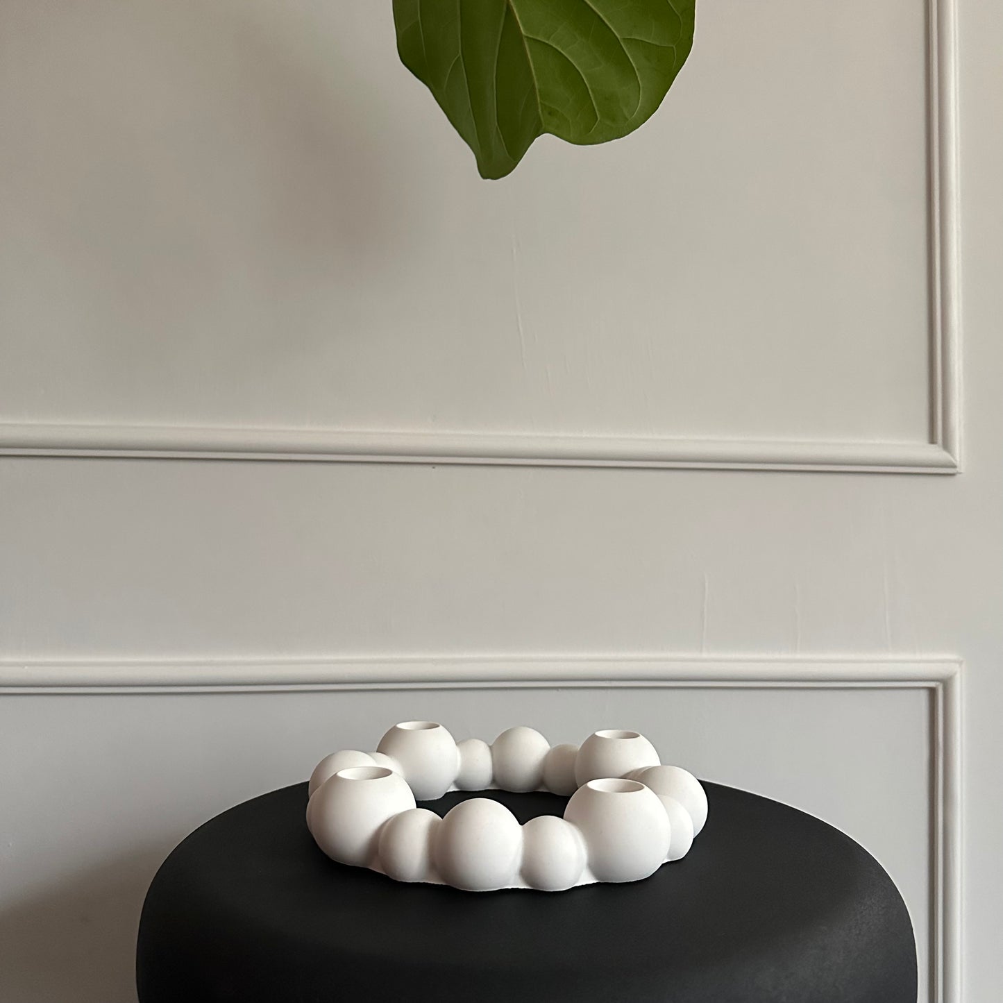 Bubble Adventskranz – moderner Keramik-Adventskranz im Skandi Design | handgegossen & versiegelt | moin Home vibes