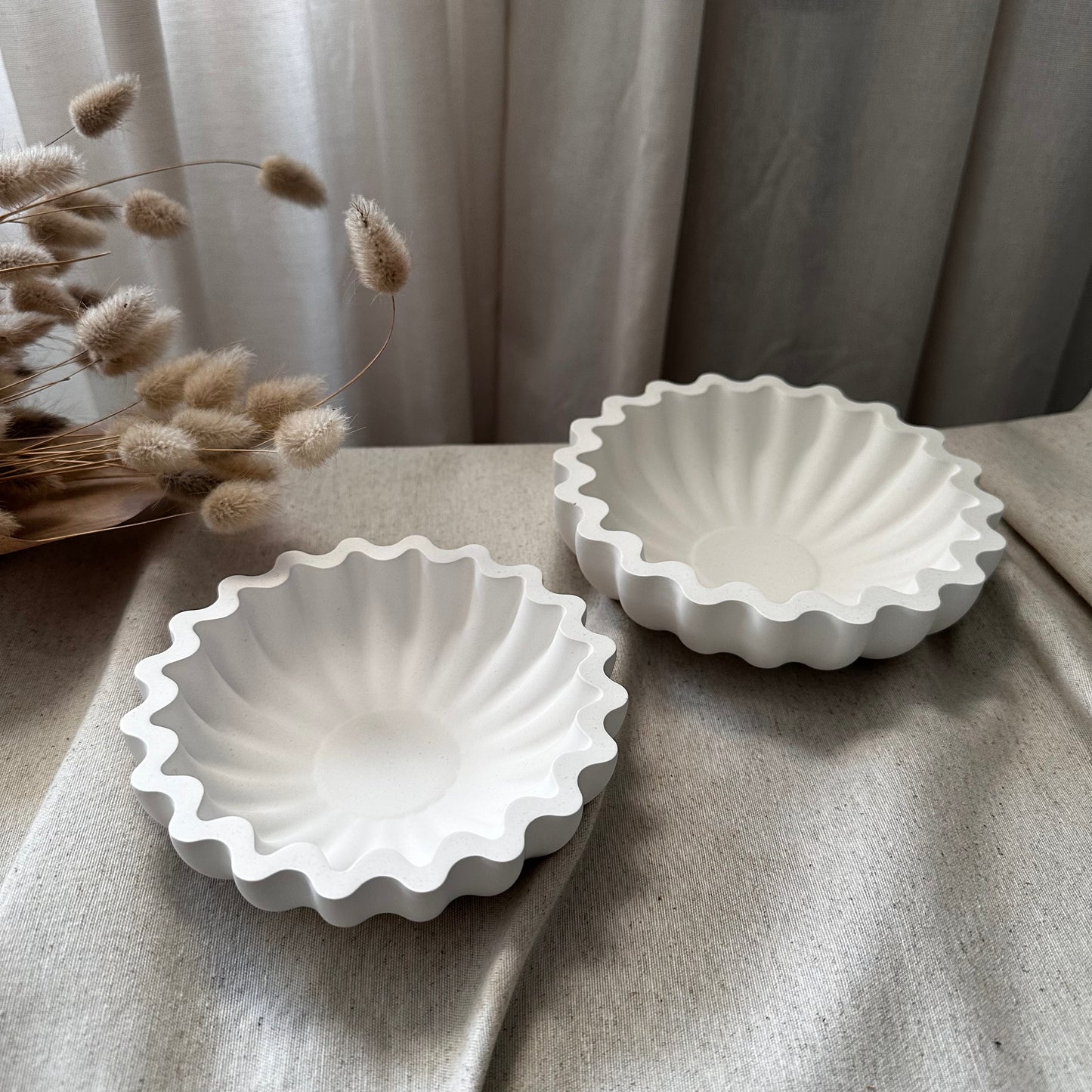 Shell Bowl – Handgemachte Muschelschale · Design-Schale in Small & Large