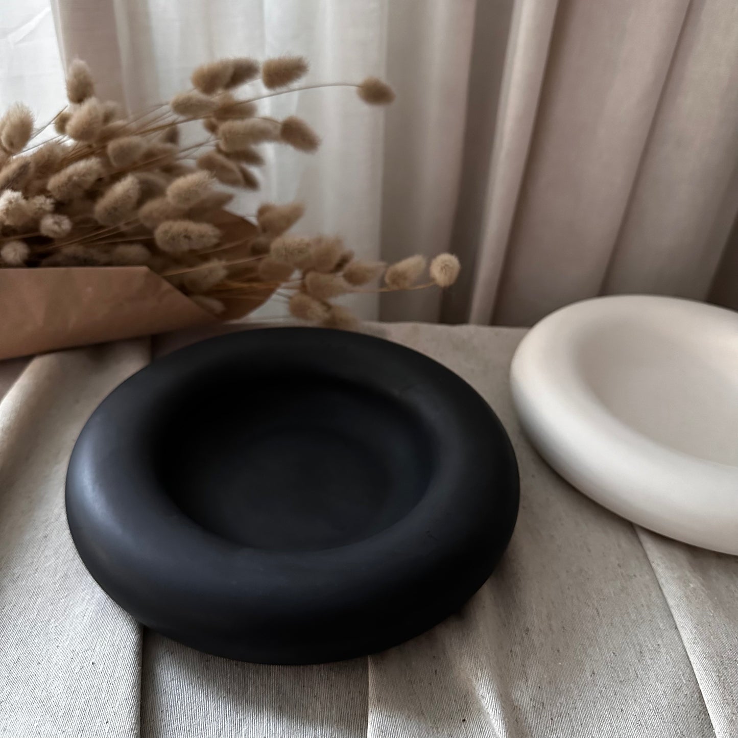 Chunky Bowl – Design-Schale · Handgemachtes Interior-Highlight (Ø 20 cm)